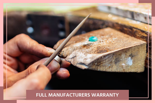 Full manufacturers warranty